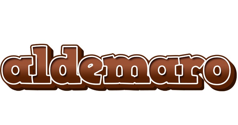 Aldemaro brownie logo