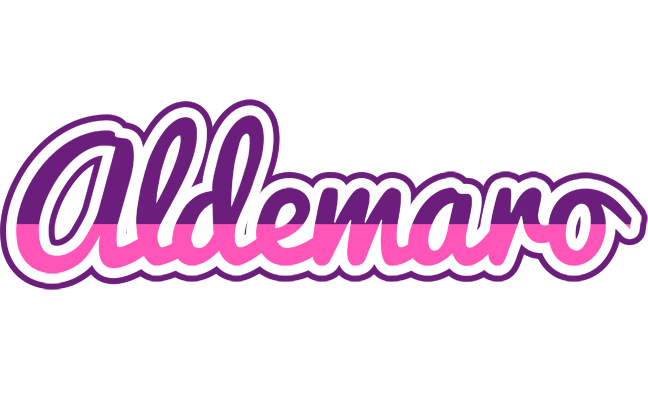 Aldemaro cheerful logo