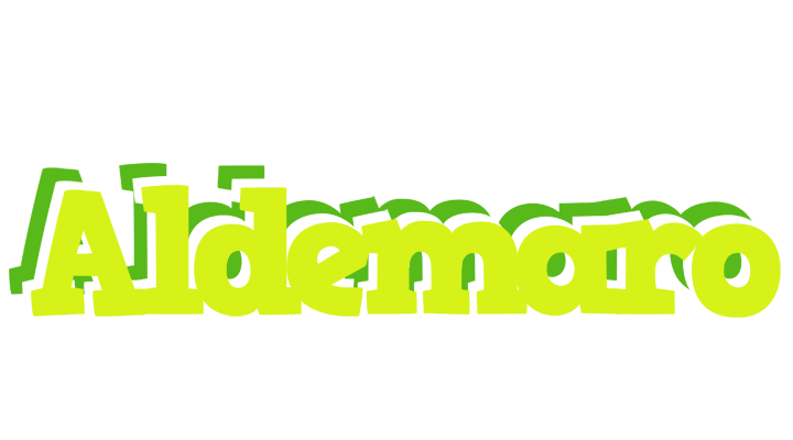 Aldemaro citrus logo