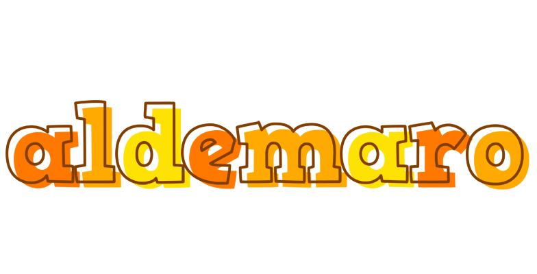 Aldemaro desert logo