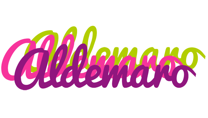 Aldemaro flowers logo