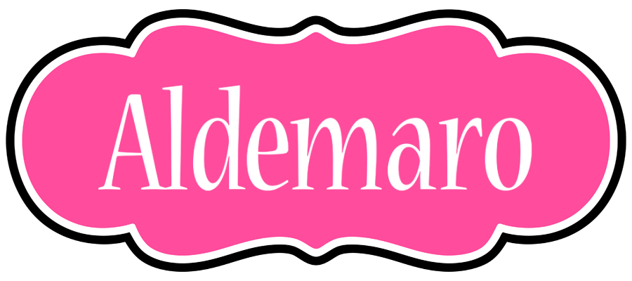 Aldemaro invitation logo