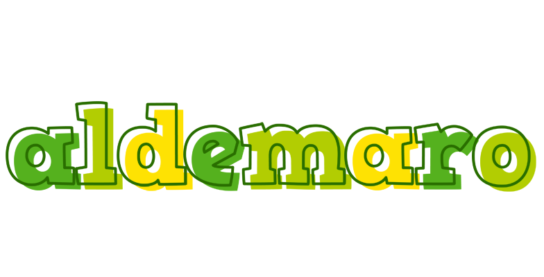 Aldemaro juice logo