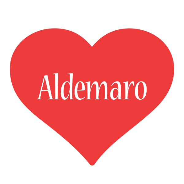 Aldemaro love logo