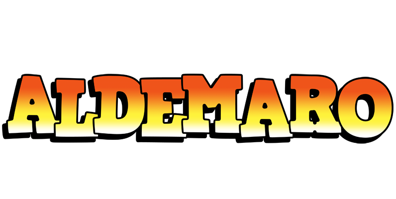 Aldemaro sunset logo