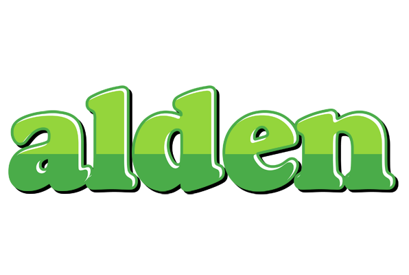 Alden apple logo