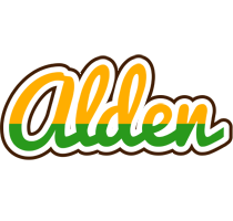 Alden banana logo