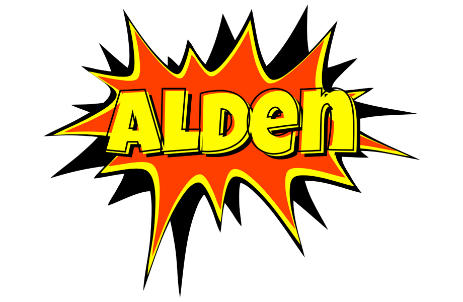 Alden bazinga logo