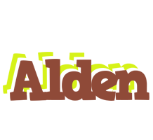 Alden caffeebar logo