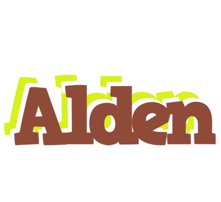 Alden caffeebar logo