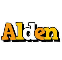 Alden cartoon logo