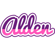 Alden cheerful logo