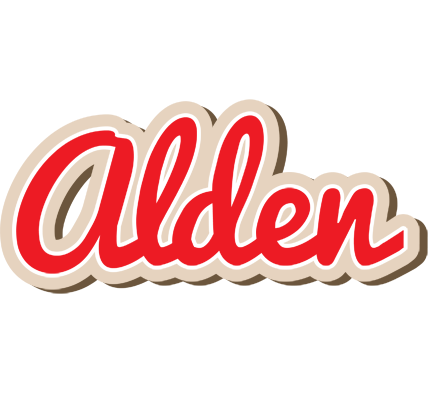 Alden chocolate logo