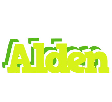 Alden citrus logo
