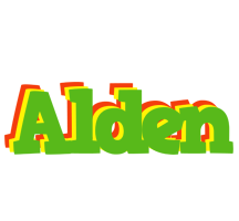 Alden crocodile logo