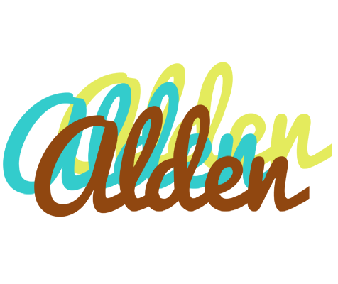 Alden cupcake logo