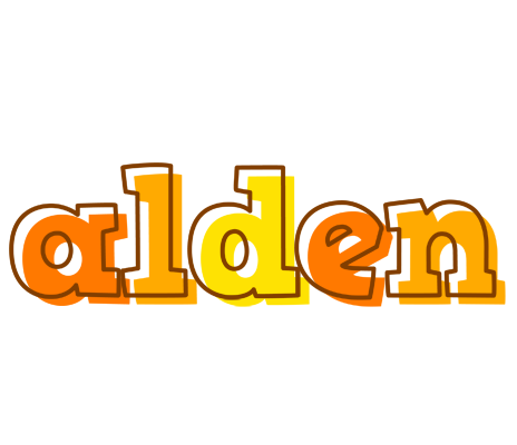 Alden desert logo