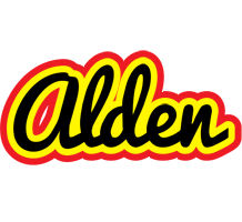 Alden flaming logo