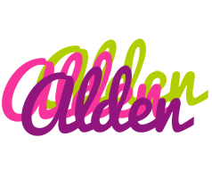 Alden flowers logo