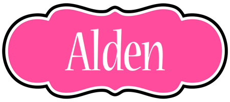 Alden invitation logo