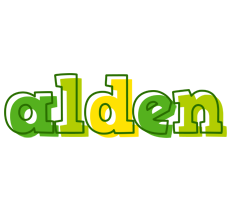 Alden juice logo