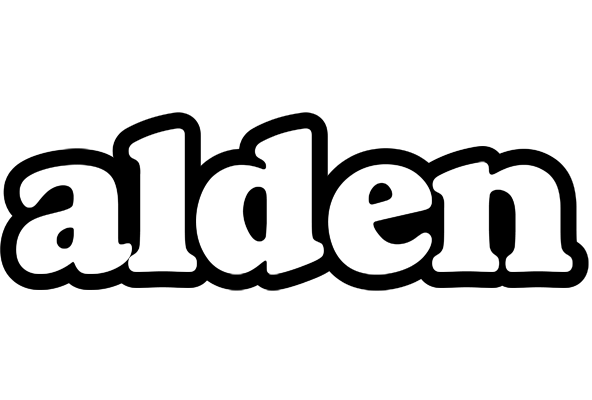 Alden panda logo