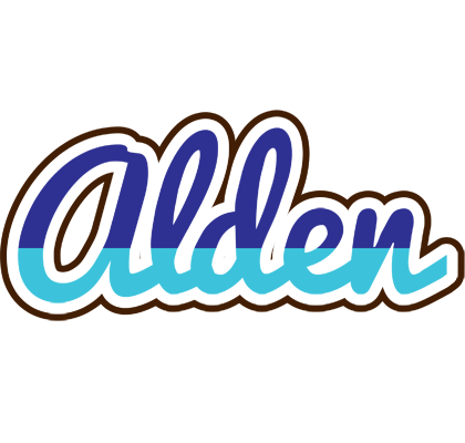 Alden raining logo