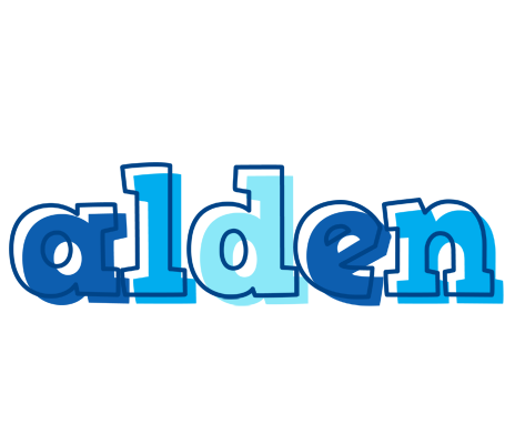 Alden sailor logo
