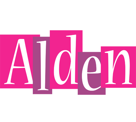 Alden whine logo