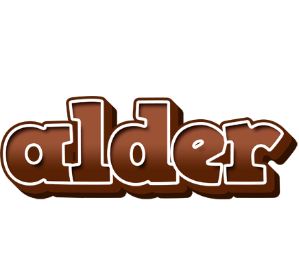 Alder brownie logo