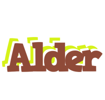 Alder caffeebar logo