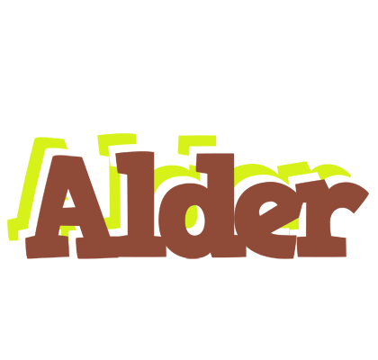 Alder caffeebar logo
