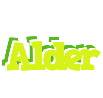 Alder citrus logo