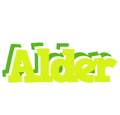 Alder citrus logo