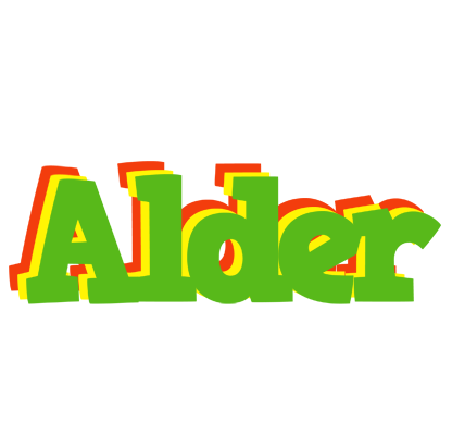 Alder crocodile logo