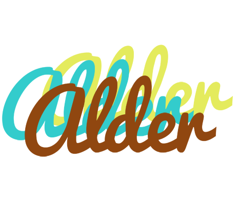 Alder cupcake logo