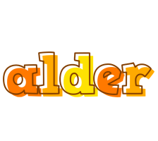 Alder desert logo