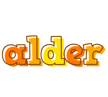 Alder desert logo