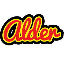 Alder fireman logo