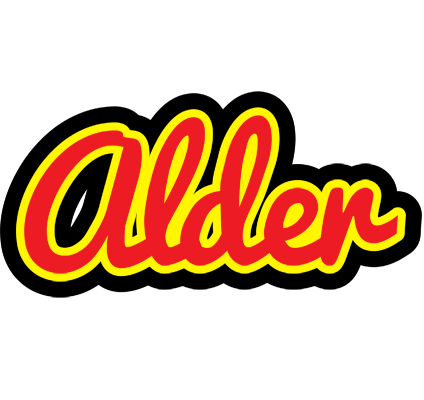 Alder fireman logo