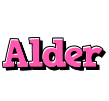 Alder girlish logo