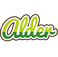 Alder golfing logo