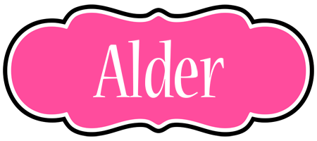 Alder invitation logo