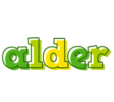 Alder juice logo