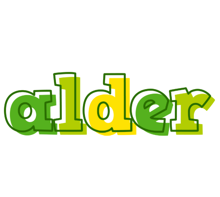 Alder juice logo