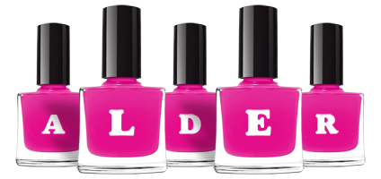 Alder nails logo