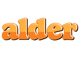 Alder orange logo