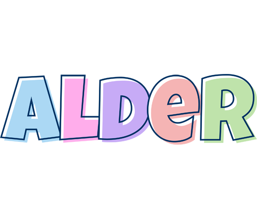 Alder pastel logo