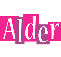 Alder whine logo