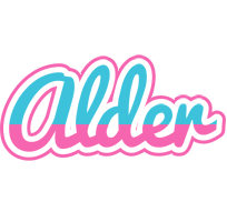 Alder woman logo